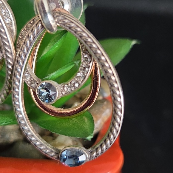 Brighton Retired Neptune Drop Post Earring - Picture 2 of 5